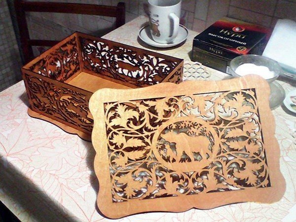 Intra απο ξύλο plywood 3mm-4mm πάχος - Καλάθι εγγενούς γης Δίασταση 30x30 cm Intraeaxys-eo05qw51