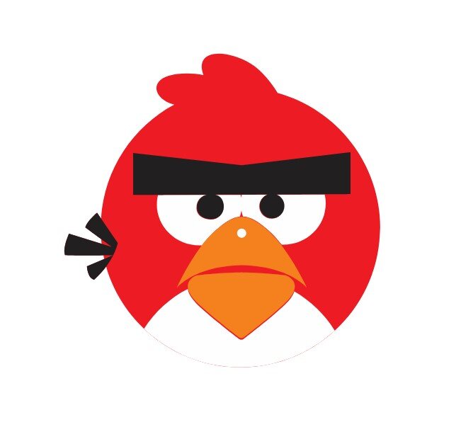 Intra απο ξύλο plywood 3mm-4mm πάχος - Ρολόι Angry Birds Δίασταση 30x30 cm Intraeaxys-p7ymv657