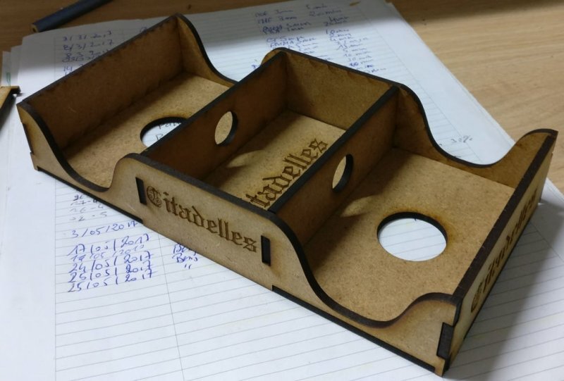 Intra απο ξύλο plywood 3mm-4mm πάχος - Citadelles Box Organizer Δίασταση 30x30 cm Intraeaxys-67wzlyl7