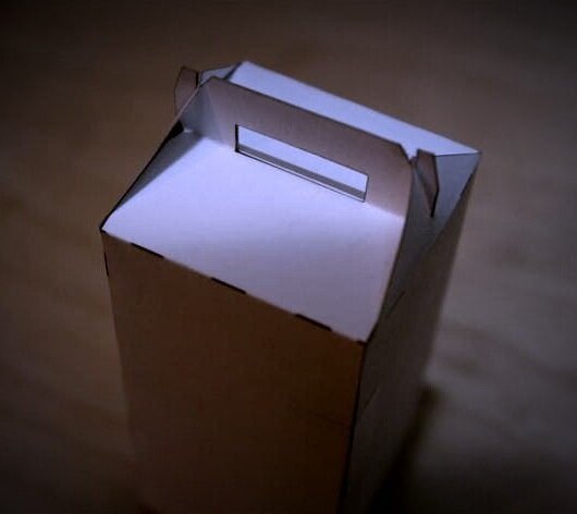 Intra απο ξύλο plywood 3mm-4mm πάχος - Πρότυπο Gable Box Δίασταση 30x30 cm Intraeaxys-6o3y6p37