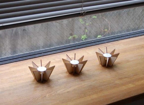 Intra απο ξύλο plywood 3mm-4mm πάχος - Βάση για ρεσό για κεριά Δίασταση 30x30 cm Intraeaxys-lopp3l6o