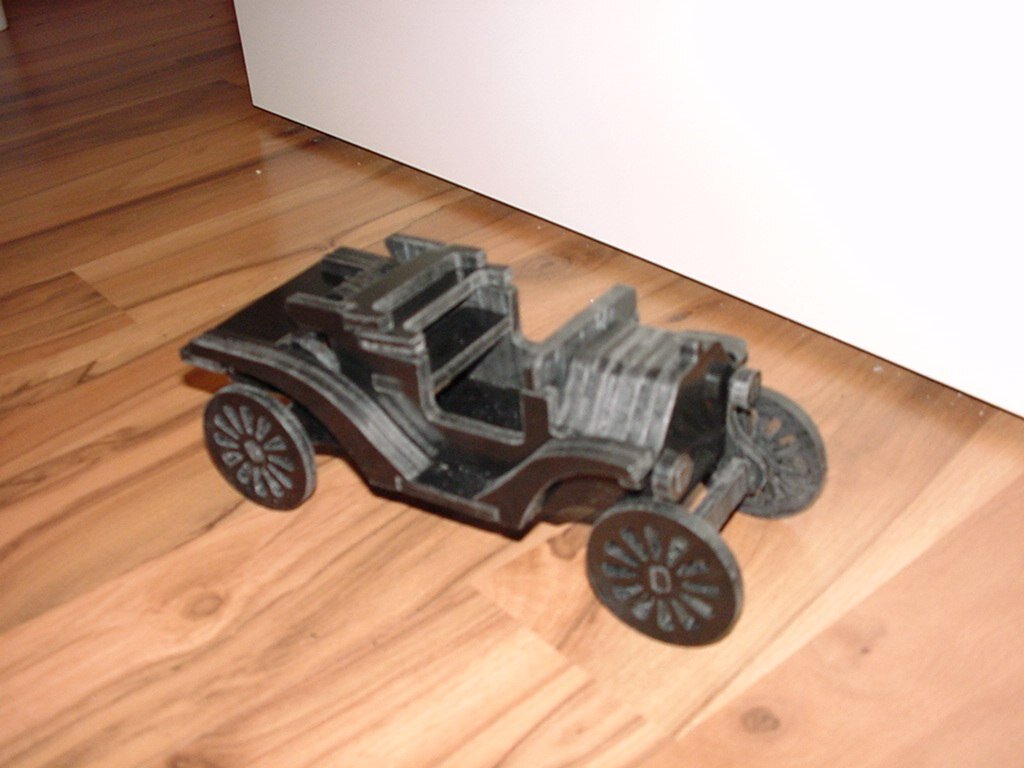 Intra απο ξύλο plywood 3mm-4mm πάχος - Ford Model T 3D Puzzle Δίασταση 30x30 cm Intraeaxys-r7vm9el7