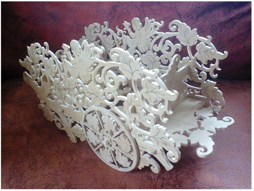 Intra απο ξύλο plywood 3mm-4mm πάχος - Βάση καροτσιού λουλουδιών Δίασταση 30x30 cm Intraeaxys-zo9y5647