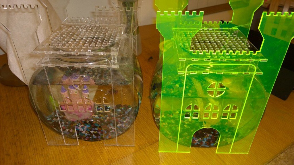 Intra απο ξύλο plywood 3mm-4mm πάχος - Φρούριο Fishbowl Δίασταση 30x30 cm Intraeaxys-eo209v37