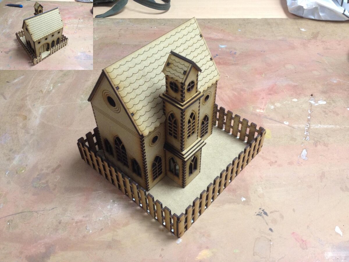 Intra απο ξύλο plywood 3mm-4mm πάχος – Ξύλινος Κάκτος Δίασταση  20x20 cm INTRAFABR-35441210