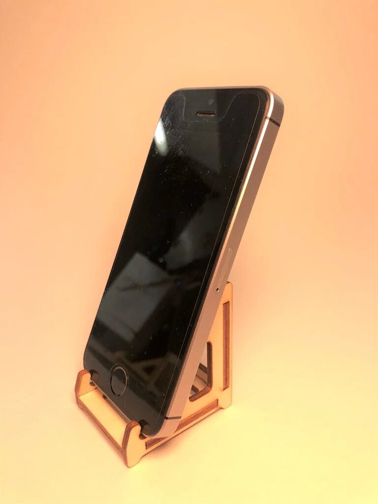 Intra απο ξύλο plywood 3mm-4mm πάχος - Ξύλινη βάση τηλεφώνου Δίασταση 30x30 cm Intraeaxys-m1d609x7