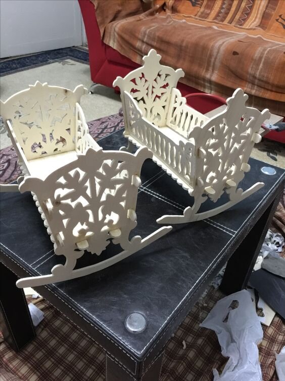 Intra απο ξύλο plywood 3mm-4mm πάχος - Κουνιστό κρεβάτι για νήπια Δίασταση 30x30 cm Intraeaxys-078y8w5o