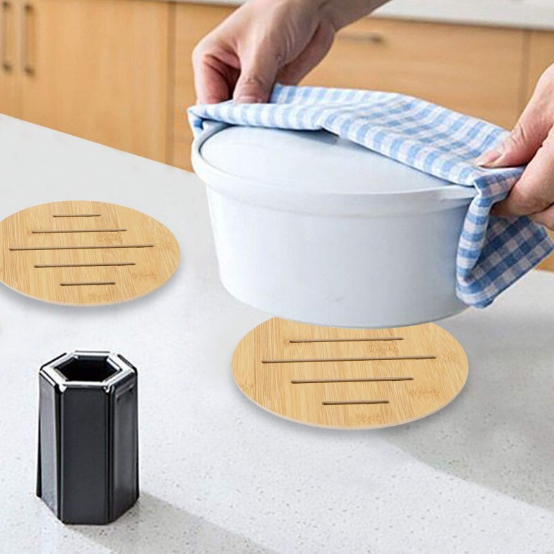 Intra απο ξύλο plywood 3mm-4mm πάχος - Ξύλινα Σουβέρ Βάση Κατσαρόλας για Τραπέζι Δίασταση 30x30 cm Intraeaxys-51ry8p3o