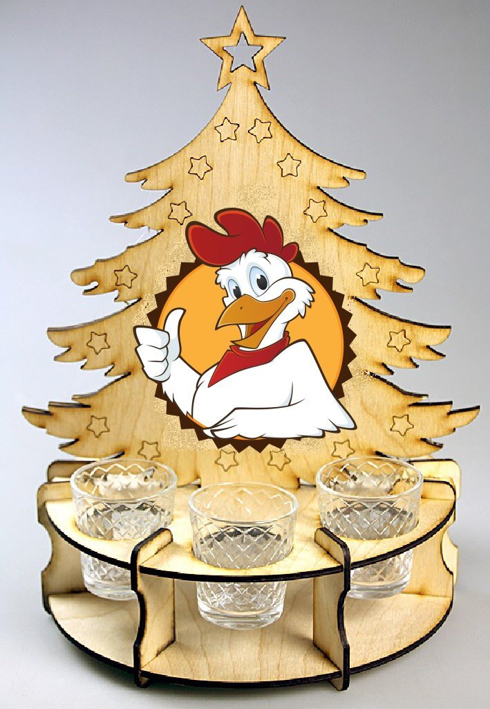 Intra απο ξύλο plywood 3mm-4mm πάχος - Γυάλινο ποτηροθήκη κρασιού Δίασταση 30x30 cm Intraeaxys-p7y4gr7q