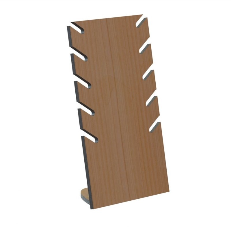 Intra απο ξύλο plywood 3mm-4mm πάχος - Στάση επίδειξης κοσμημάτων με κολιέ Δίασταση 30x30 cm Intraeaxys-e1gw5e8o