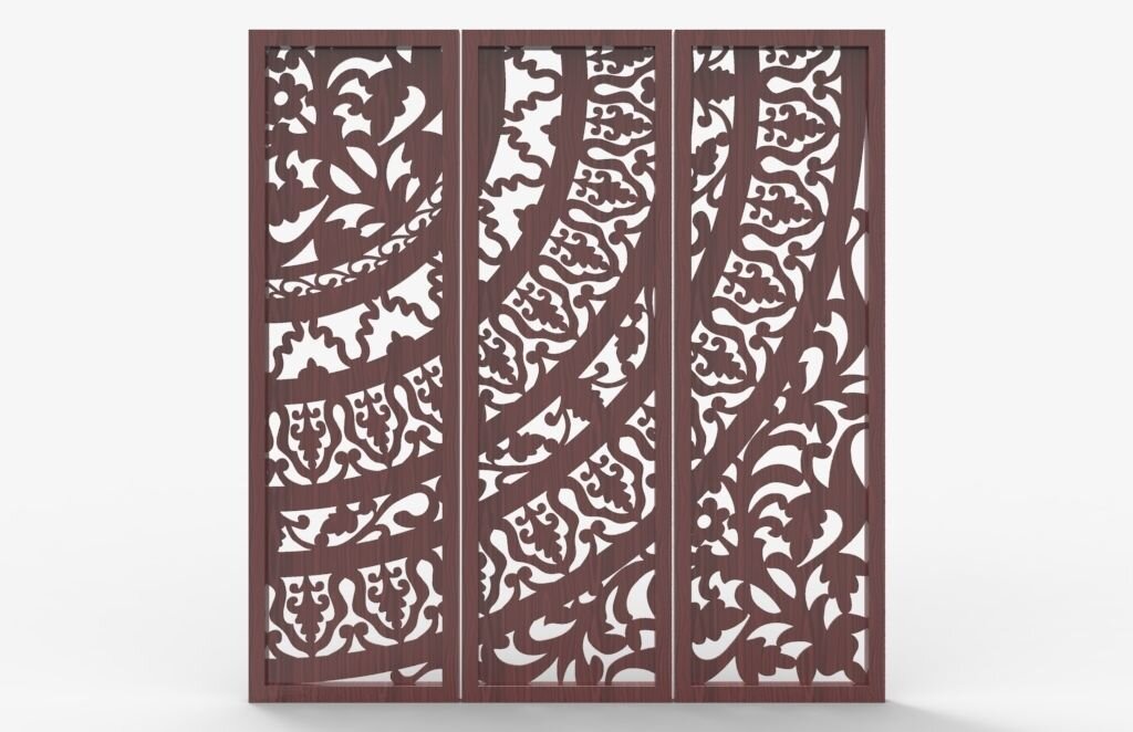 Intra απο ξύλο plywood 3mm-4mm πάχος - Διάτρητα πάνελ οθόνης Δίασταση 30x30 cm Intraeaxys-91jd3n41