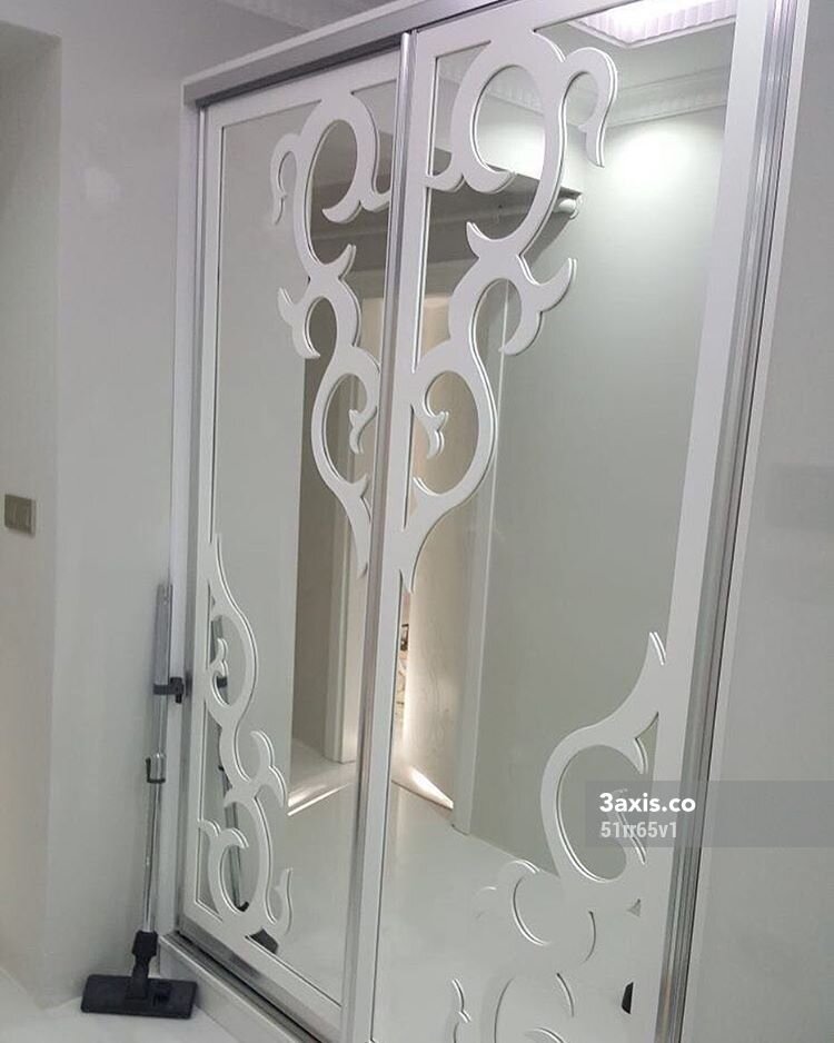 Intra απο ξύλο plywood 3mm-4mm πάχος - Σχεδιασμός πόρτας ντουλάπας Δίασταση 30x30 cm Intraeaxys-51rr65v1