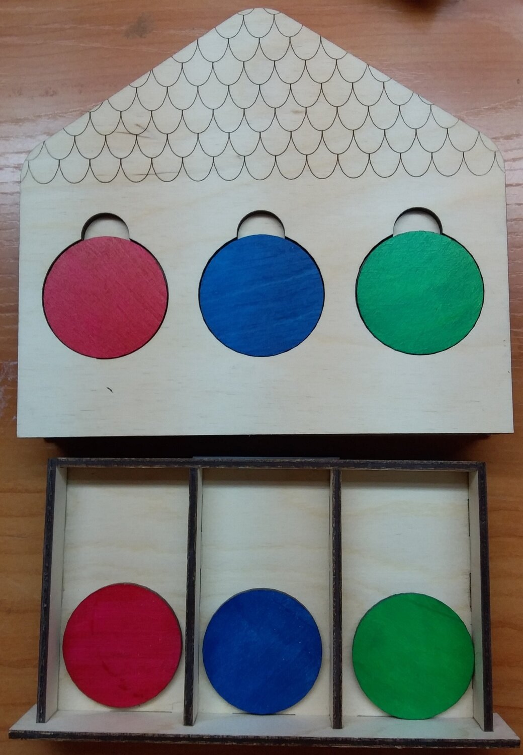 Intra απο ξύλο plywood 3mm-4mm πάχος - Παιχνίδι Λογοθεραπείας για Παιδιά Εκμάθηση Δίασταση 30x30 cm Intraeaxys-91jdyx41