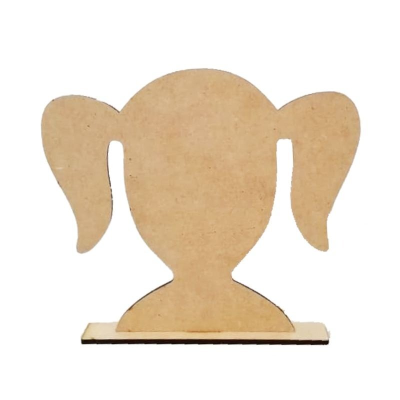 Intra απο ξύλο plywood 3mm-4mm πάχος - Ξύλινες βάσεις για το κεφάλι. Φιόγκοι μαλλιών βιτρίνας παιδικής σιλουέτας Δίασταση 30x30 cm Intraeaxys-m1dgd5l1