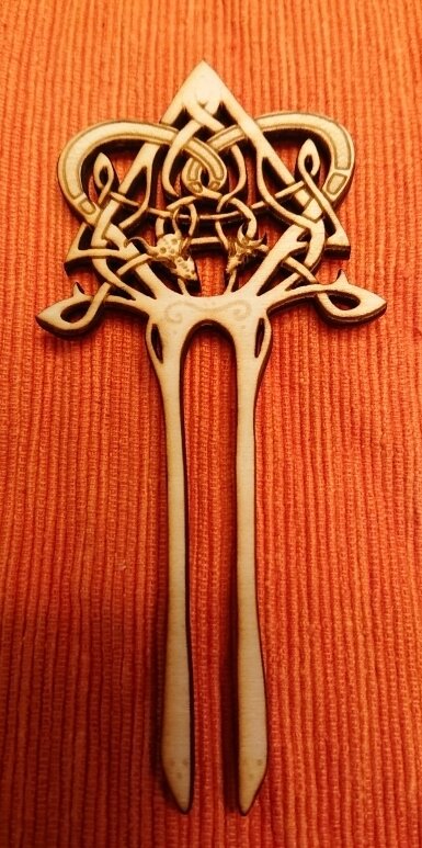 Intra απο ξύλο plywood 3mm-4mm πάχος - Δράκος φουρκέτα Δίασταση 30x30 cm Intraeaxys-m1d6x937