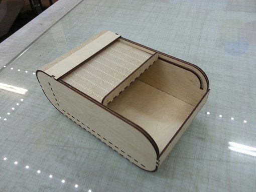 Intra απο ξύλο plywood 3mm-4mm πάχος - Πρότυπο Rolltop Box Lasercut cnc Δίασταση 30x30 cm Intraeaxys-lopzdk7w