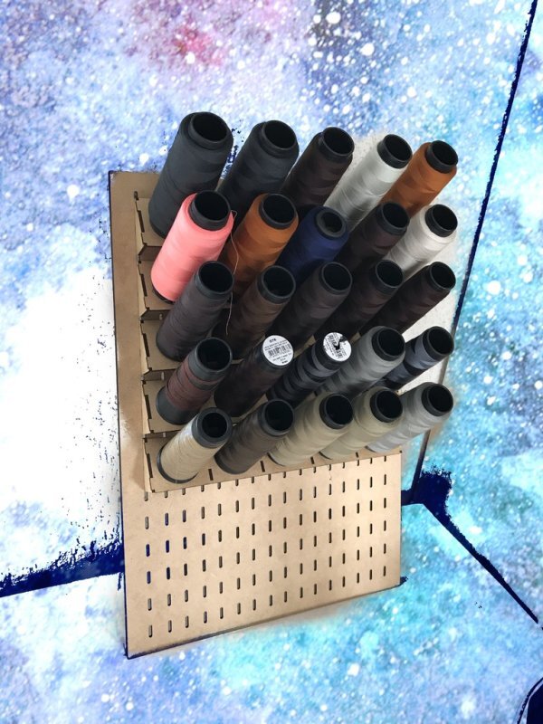 Intra απο ξύλο plywood 3mm-4mm πάχος - Σχάρα καρουλιού ραπτικής Δίασταση 30x30 cm Intraeaxys-r1z0vjmo