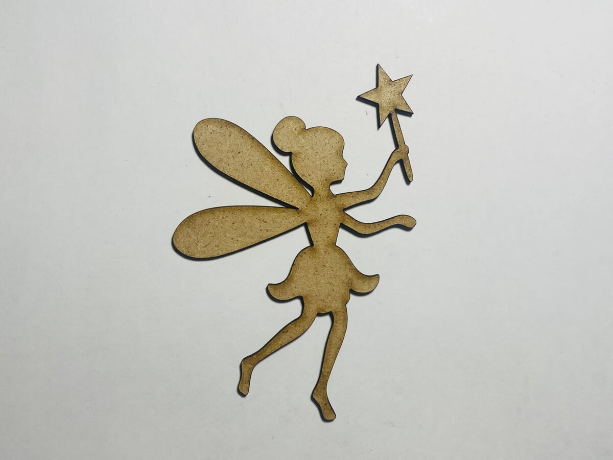 Intra απο ξύλο plywood 3mm-4mm πάχος - Fairy Cutout Δίασταση 30x30 cm Intraeaxys-voq20q5o
