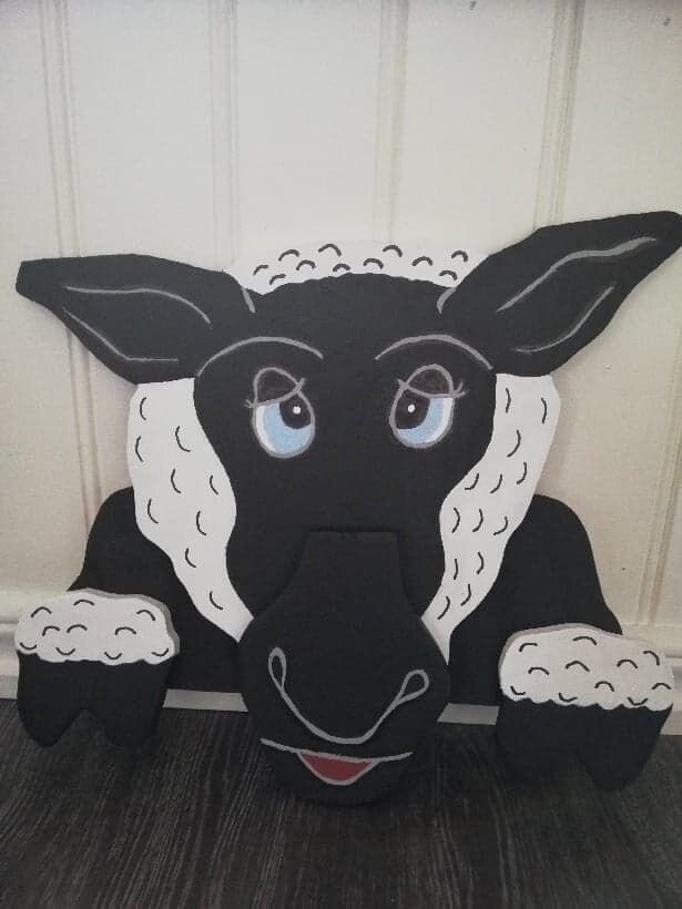 Intra απο ξύλο plywood 3mm-4mm πάχος - Διακόσμηση φράχτη προβάτων Peeker Fence Δίασταση 30x30 cm Intraeaxys-e1gkykxo