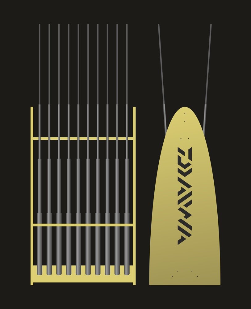 Intra απο ξύλο plywood 3mm-4mm πάχος - Βάση για καλάμι ψαρέματος Δίασταση 30x30 cm Intraeaxys-lopq6z67