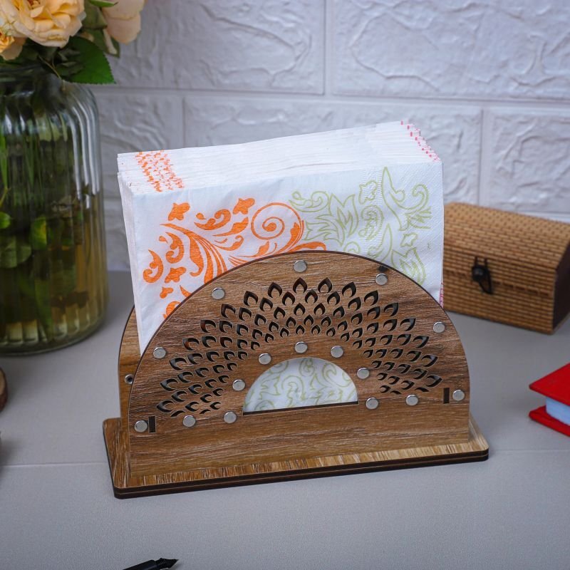 Intra απο ξύλο plywood 3mm-4mm πάχος - Βάση στήριξης χαρτοπετσέτας Δίασταση 30x30 cm Intraeaxys-voq3dvq7