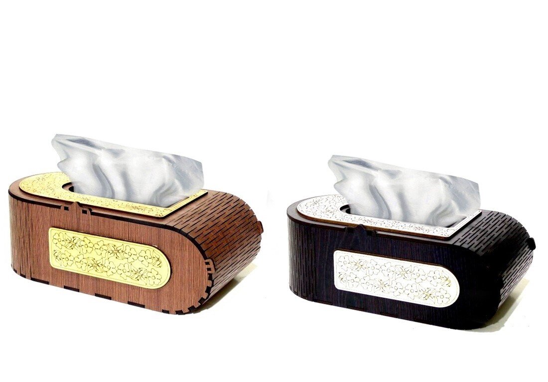 Intra απο ξύλο plywood 3mm-4mm πάχος - Κουτί θήκης χαρτοπετσέτας Δίασταση 30x30 cm Intraeaxys-6o3yelp7