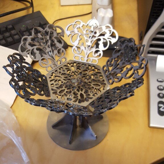 Intra απο ξύλο plywood 3mm-4mm πάχος – Λύκος Δίασταση  20x20 cm INTRAFABR-32436765