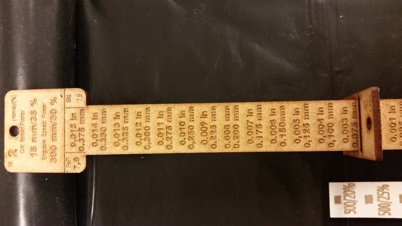 Intra απο ξύλο plywood 3mm-4mm πάχος - Μετρητής Kerf με δεδομένα ρύθμισης Δίασταση 30x30 cm Intraeaxys-075d8m3o