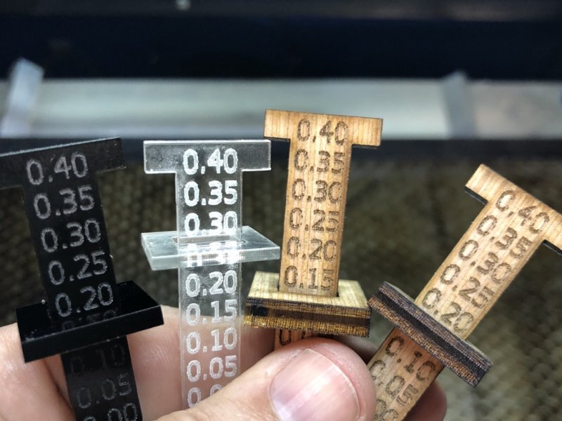 Intra απο ξύλο plywood 3mm-4mm πάχος - Mini Kerf Gauge Δίασταση 30x30 cm Intraeaxys-yonemdgo