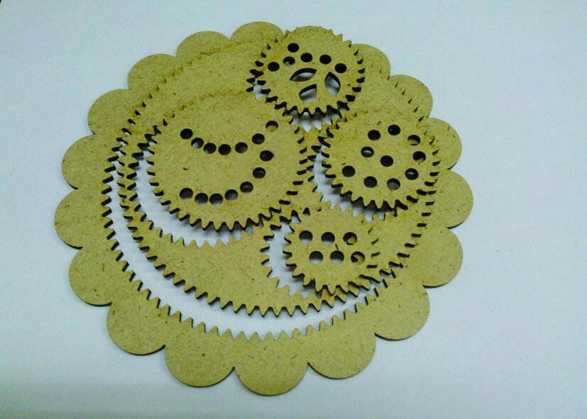 Intra απο ξύλο plywood 3mm-4mm πάχος - Παιχνίδι Spirograph Spiral Drawing Kit Δίασταση 30x30 cm Intraeaxys-p7ymeqr7
