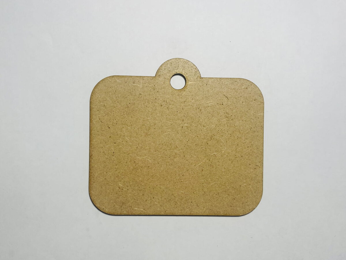 Intra απο ξύλο plywood 3mm-4mm πάχος - Ετικέτα δώρου Ξύλινη κενή αποκοπή Δίασταση 30x30 cm Intraeaxys-lopqr037