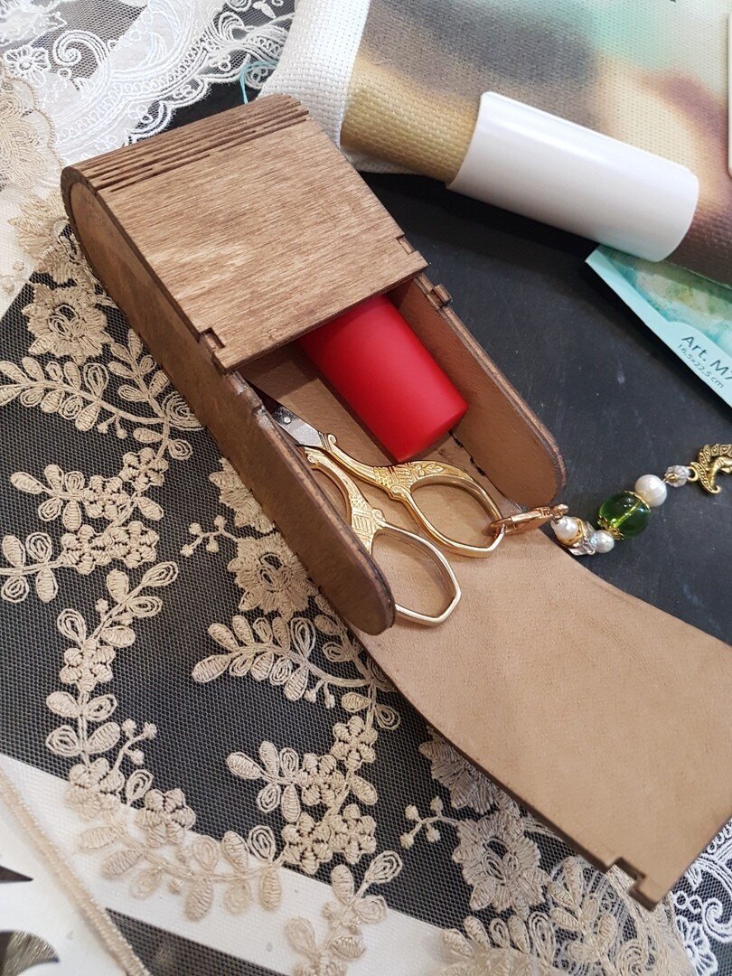 Intra απο ξύλο plywood 3mm-4mm πάχος - Θήκη με Living Hinge Δίασταση 30x30 cm Intraeaxys-r1z289m1