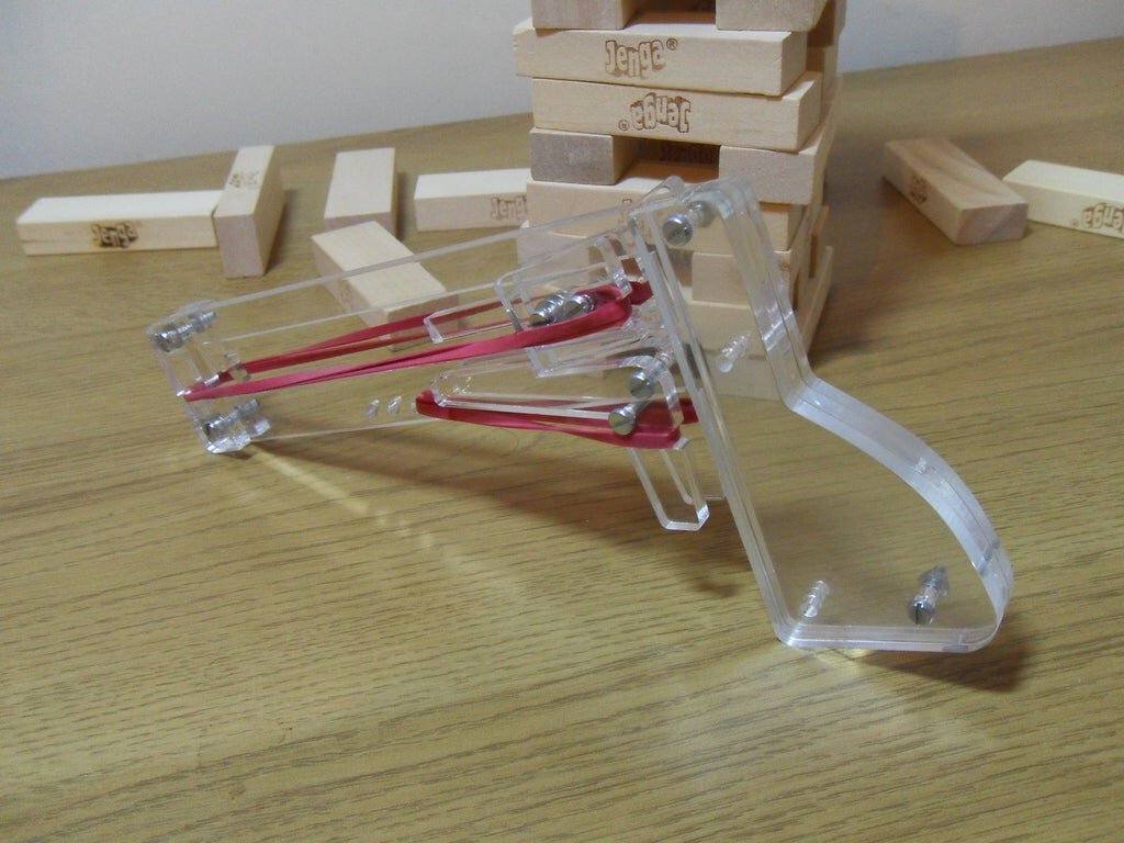 Intra απο ξύλο plywood 3mm-4mm πάχος - Jenga Pistol Δίασταση 30x30 cm Intraeaxys-r7vmwq57