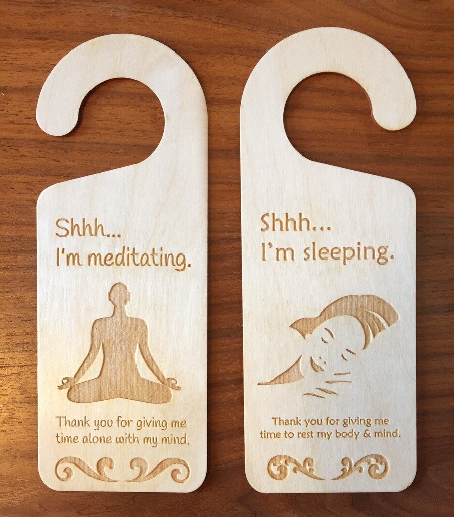 Intra απο ξύλο plywood 3mm-4mm πάχος - Κρεμάστρα πόμολο πόρτας Δίασταση 30x30 cm Intraeaxys-eo4q6pd7