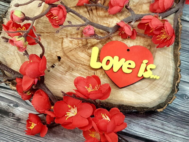 Intra απο ξύλο plywood 3mm-4mm πάχος - Love Decor Δίασταση 30x30 cm Intraeaxys-075y490o