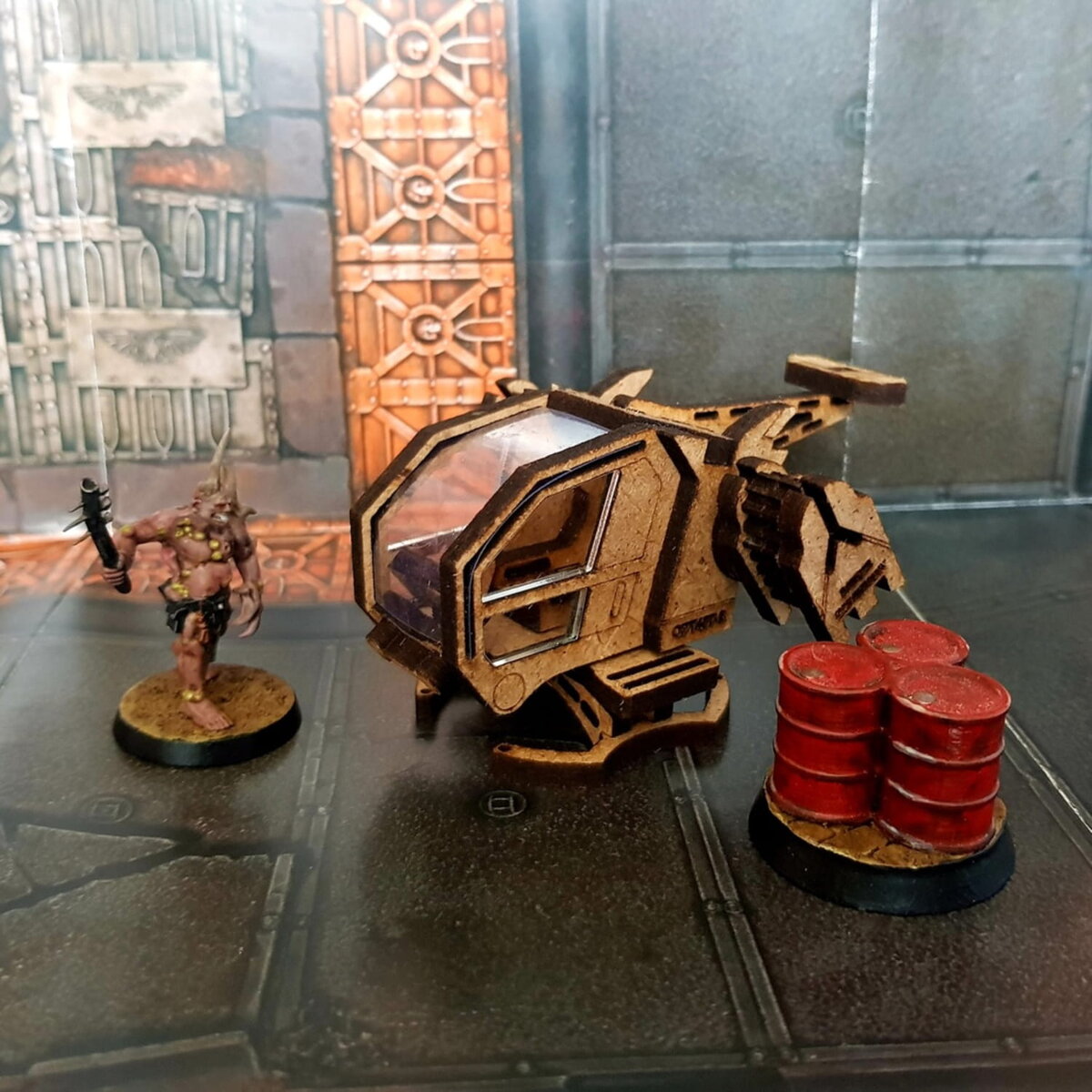 Intra απο ξύλο plywood 3mm-4mm πάχος - Copter 3D Puzzle Δίασταση 30x30 cm Intraeaxys-p7ym05z7