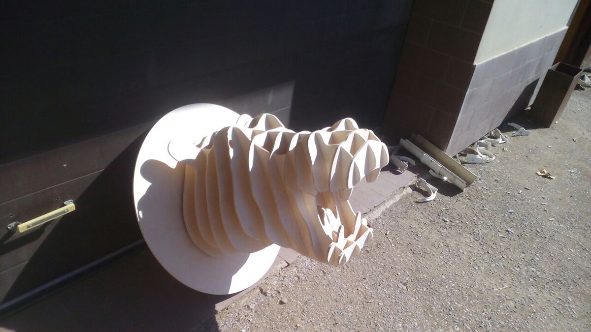 Intra απο ξύλο plywood 3mm-4mm πάχος - 3D παζλ Hippo Head Δίασταση 30x30 cm Intraeaxys-eo2ldl78