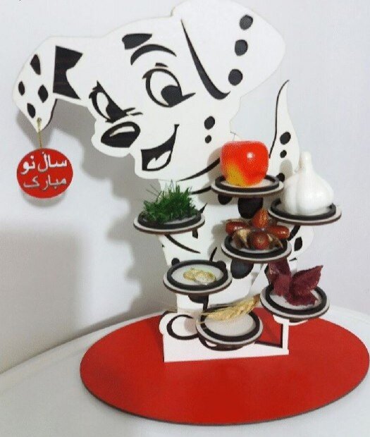 Intra απο ξύλο plywood 3mm-4mm πάχος - Τραπέζι Haft Sin για το Νορούζ Δίασταση 30x30 cm Intraeaxys-pok3zw37