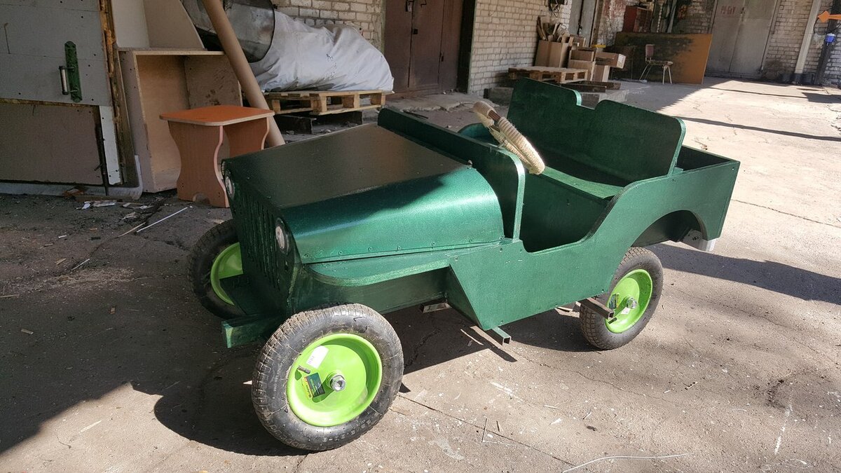 Intra απο ξύλο plywood 3mm-4mm πάχος - Πρότυπο ξύλινο παιχνίδι Jeep ting Δίασταση 30x30 cm Intraeaxys-yon0dqx7