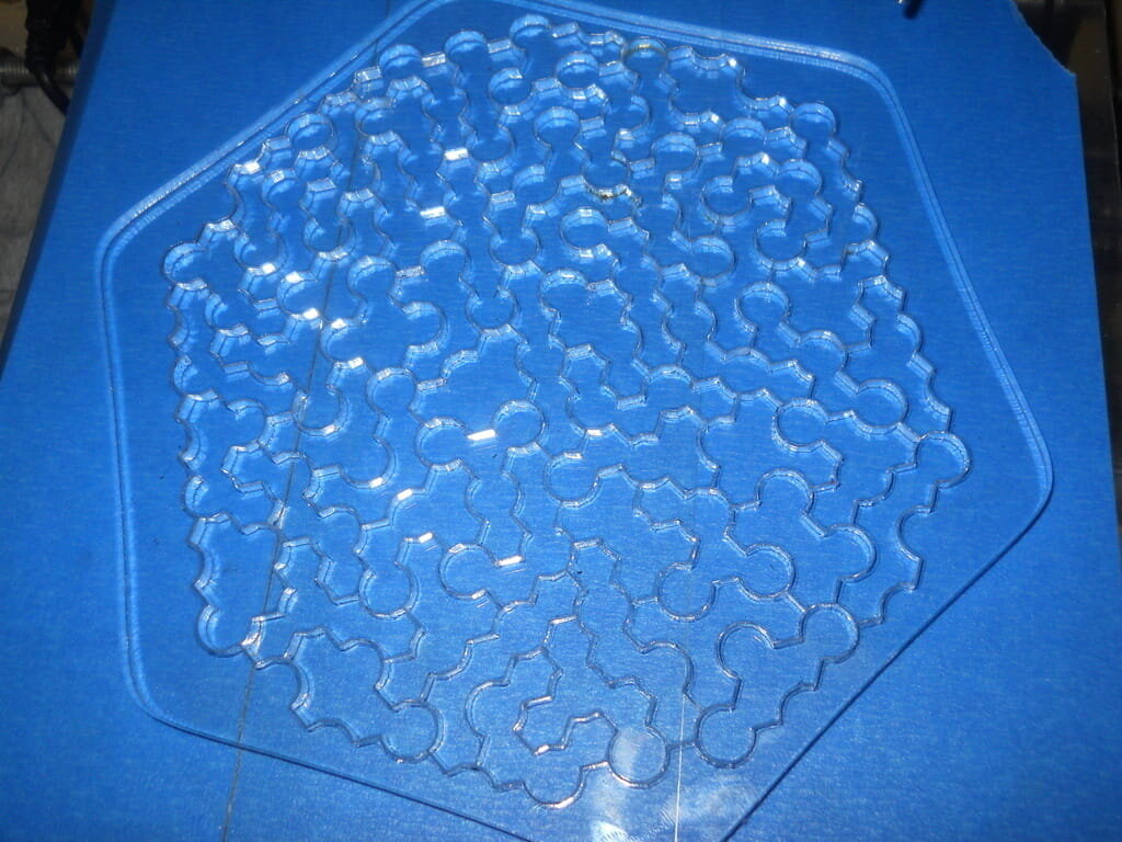 Intra απο ξύλο plywood 3mm-4mm πάχος - Παζλ Hex5n Δίασταση 30x30 cm Intraeaxys-eo0qwpw1