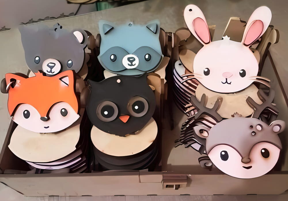 Intra απο ξύλο plywood 3mm-4mm πάχος - Διακόσμηση Παιδικού Δωματίου Δίασταση 30x30 cm Intraeaxys-eoxlqzvo