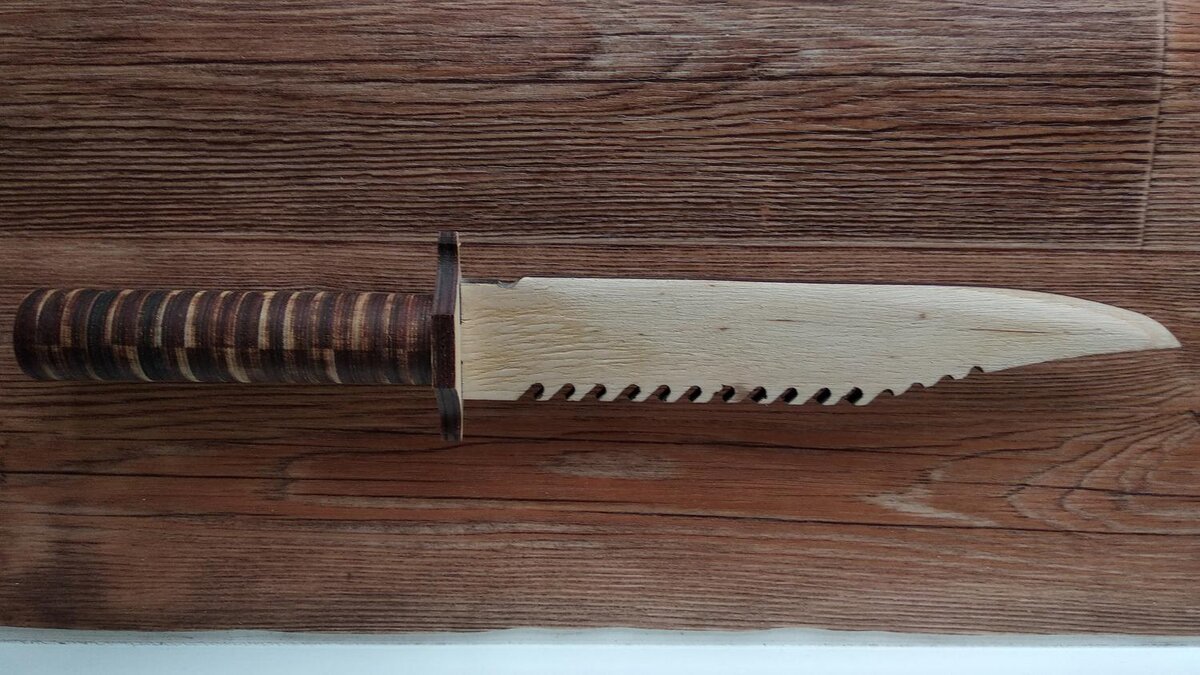 Intra απο ξύλο plywood 3mm-4mm πάχος - Πρότυπο μαχαιριού Bowie Δίασταση 30x30 cm Intraeaxys-eo0qjpg1