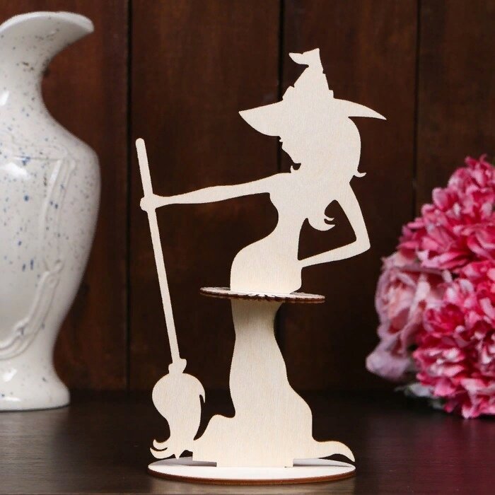 Intra απο ξύλο plywood 3mm-4mm πάχος - Αρχείο PDF Witch Napkin Holder Δίασταση 30x30 cm Intraeaxys-yon095k7