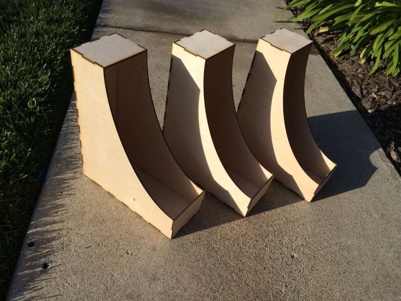 Intra απο ξύλο plywood 3mm-4mm πάχος - Ξύλινο ράφι περιοδικών Δίασταση 30x30 cm Intraeaxys-lop329k1