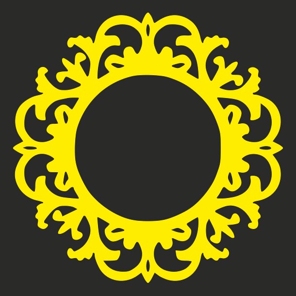 Intra απο ξύλο plywood 3mm-4mm πάχος - Πλαίσιο καθρέφτη Δίασταση 30x30 cm Intraeaxys-qommr4ro