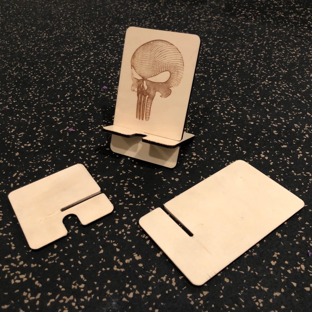 Intra απο ξύλο plywood 3mm-4mm πάχος - Ξύλινη κενή βάση τηλεφώνου Δίασταση 30x30 cm Intraeaxys-d1lv9k6o