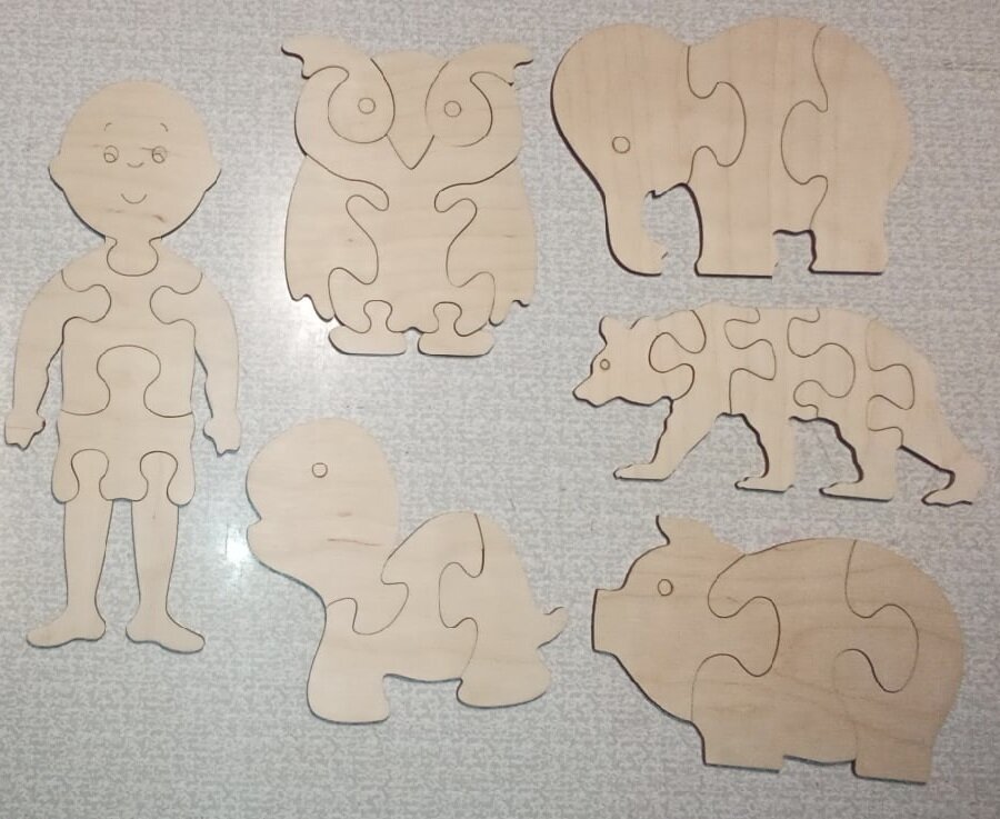 Intra απο ξύλο plywood 3mm-4mm πάχος - Παιδικά παζλ Ξύλινο σετ παιχνιδιών προσποίησης Αρχείο DWG Δίασταση 30x30 cm Intraeaxys-r1z2wxl1