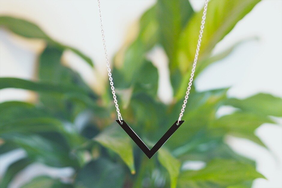 Intra απο ξύλο plywood 3mm-4mm πάχος - Κολιέ Ακρυλικά Μινιμαλιστικά κοσμήματα Δίασταση 30x30 cm Intraeaxys-e1gk9lyo