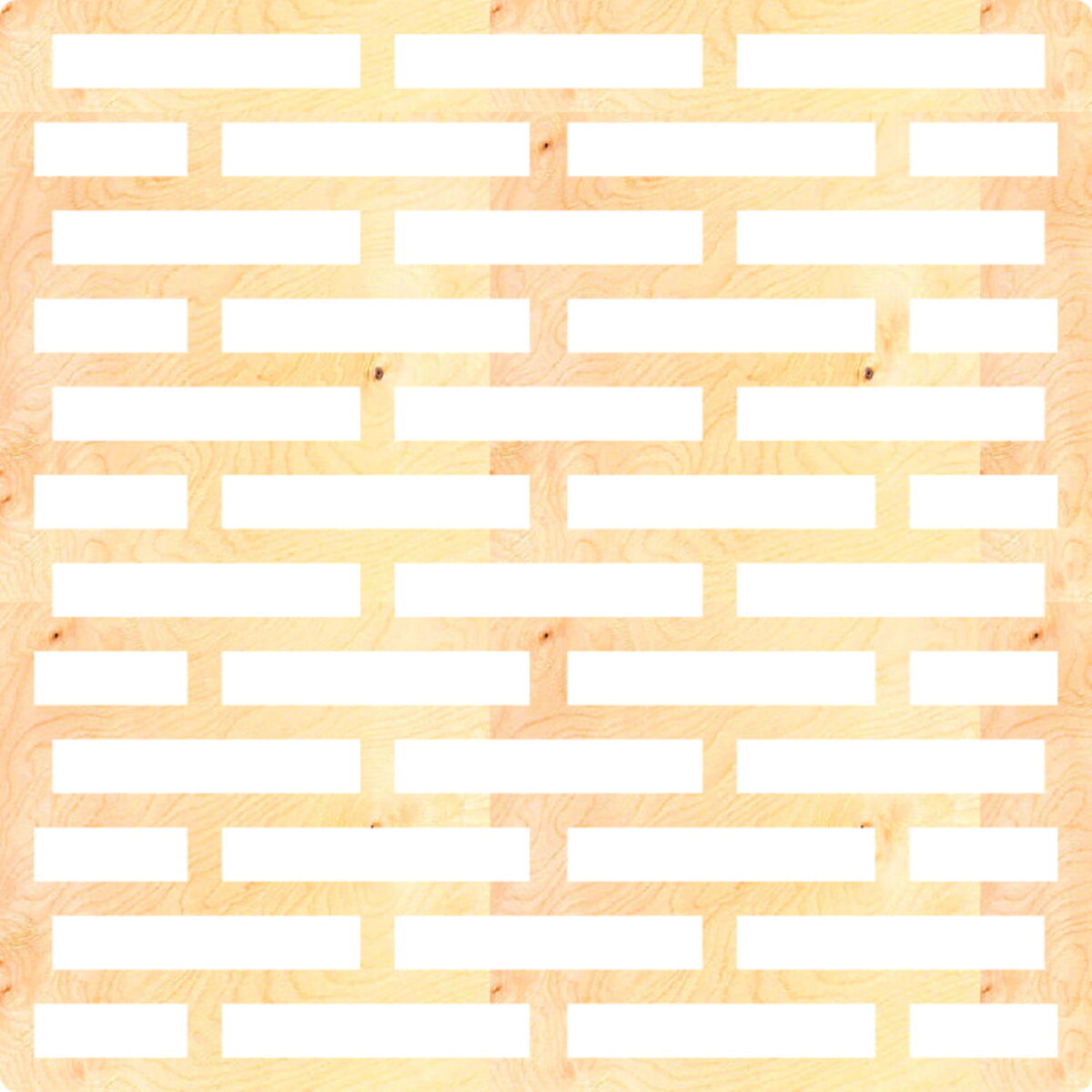 Intra απο ξύλο plywood 3mm-4mm πάχος - Γεωμετρικό σχέδιο Jali Δίασταση 30x30 cm Intraeaxys-lopqyx37