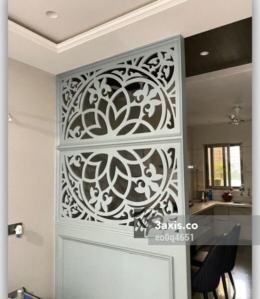 Intra απο ξύλο plywood 3mm-4mm πάχος - Σχεδιασμός διαχωριστικών τοίχων σαλονιού Δίασταση 30x30 cm Intraeaxys-eo0q4651